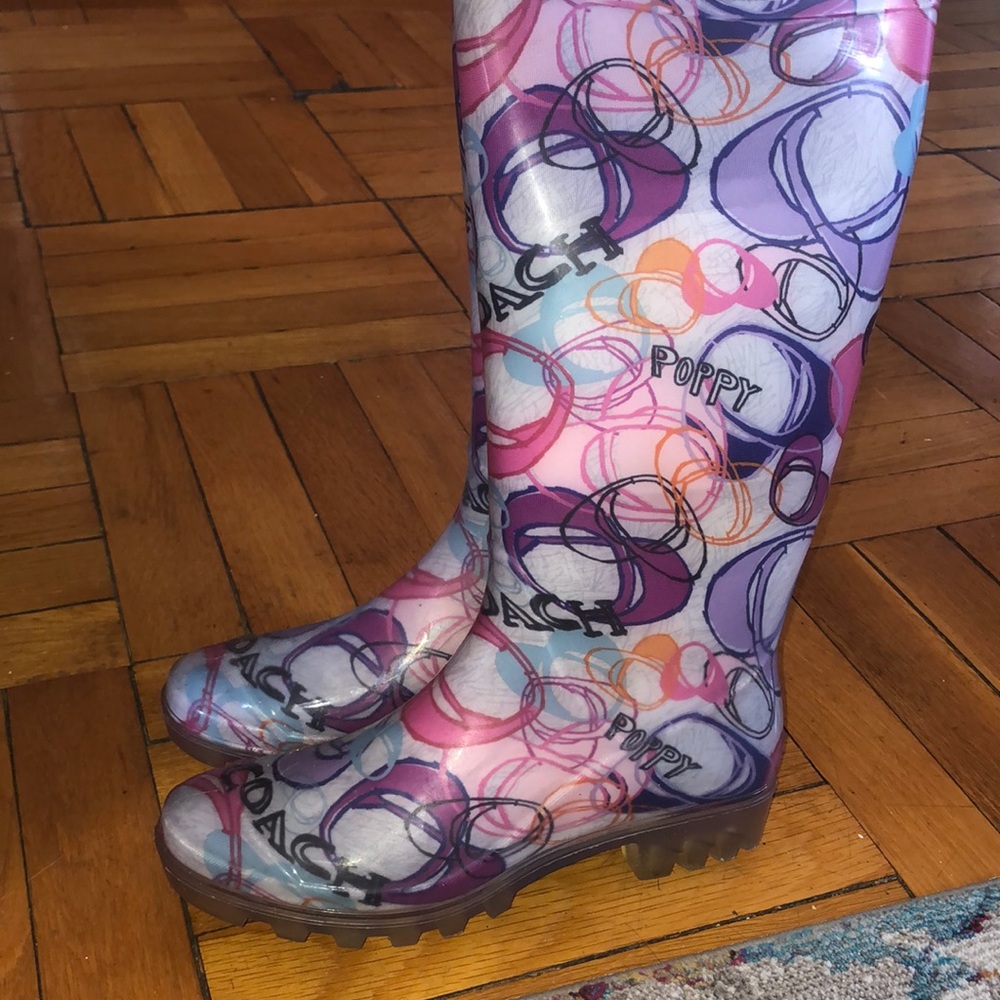 Coach Rain Boots